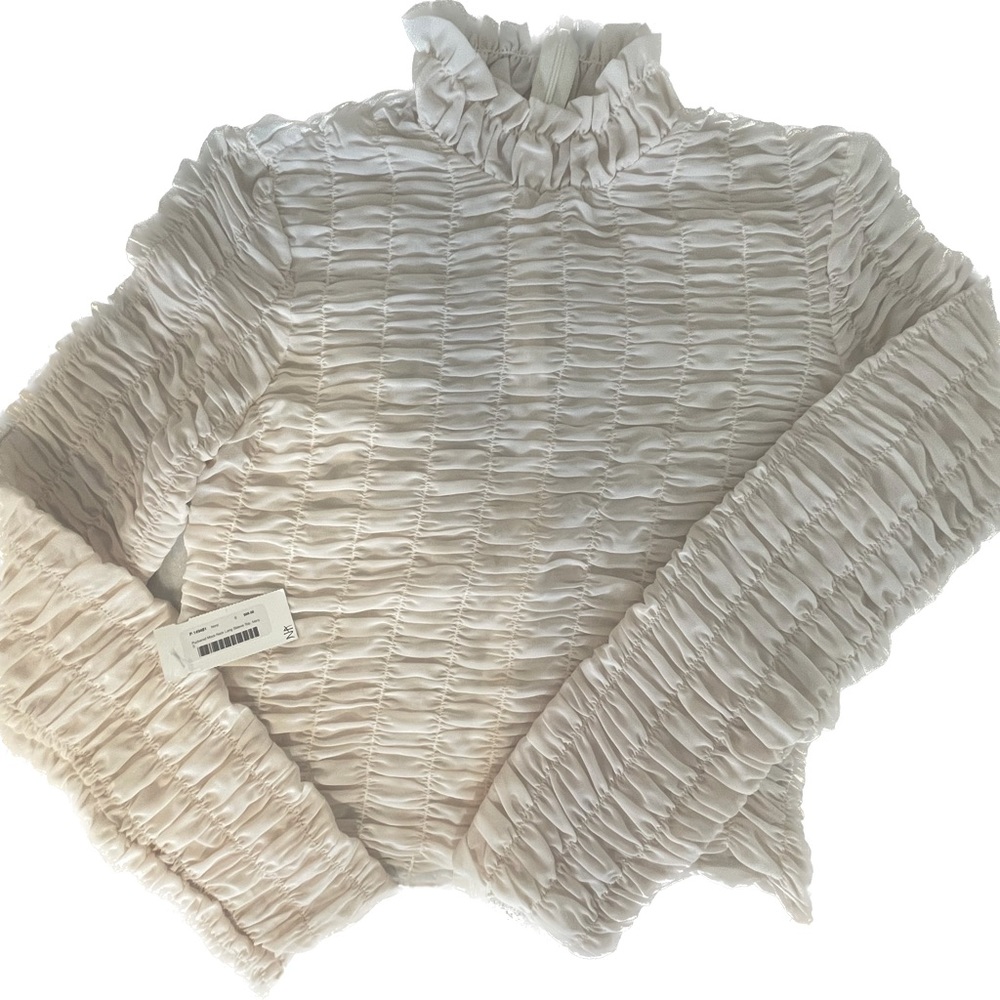Women’s Mock Neck Turtleneck Blouse. Never worn!